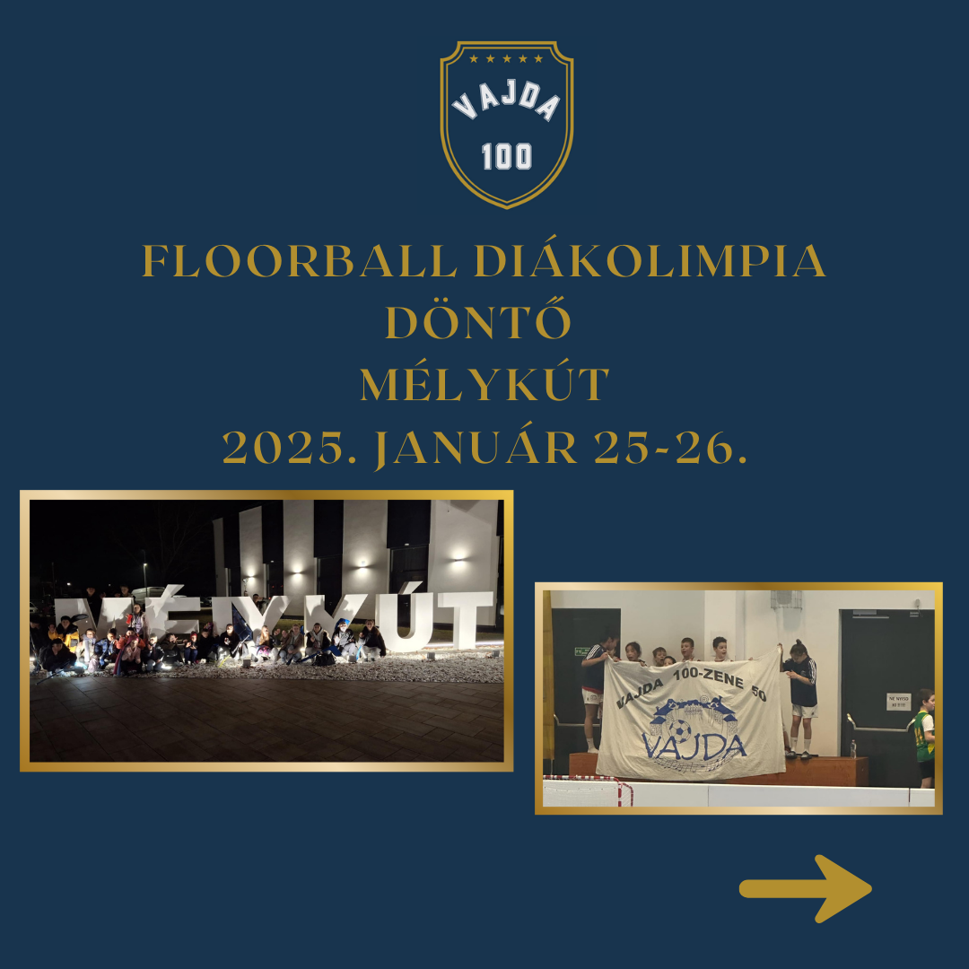 Országos Floorball Diákolimpia döntő, Mélykút, 2025. január 25-26.