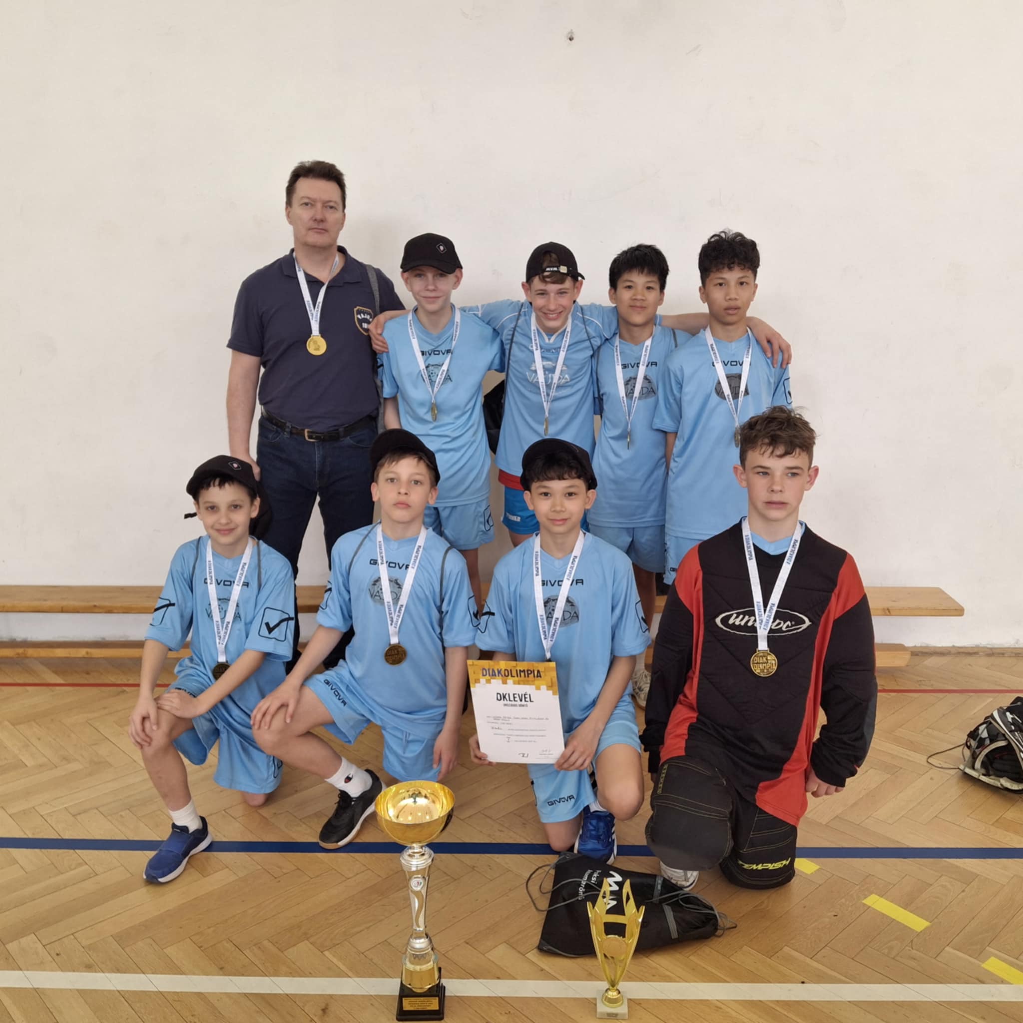 Floorball Diákolimpia III.korcsoport I. hely