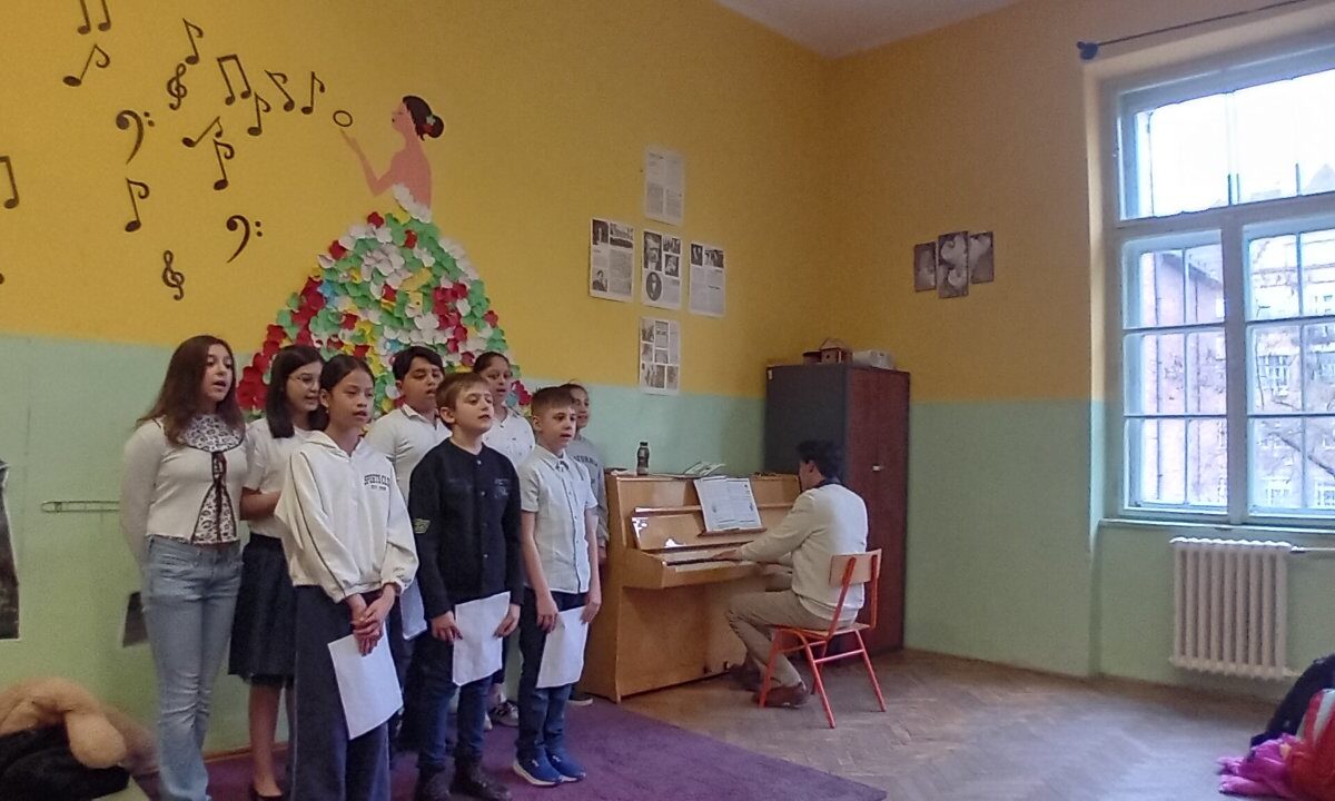 Szolfézs tanszak koncertje a Vajdában